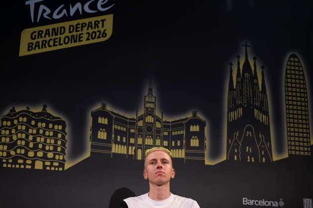 July 2, 2026, Barcelona, Turin, SPAIN: BARCELONA, SPAIN - JULY 04 : ..UAE Team Emirates slovenian rider and world champion Tadej Pogacar during the 113th Tour De France Captain s press conference, PK, Pressekonferenz at Recinte Modernista Barcelona SPAIN - ZUMAm214 0860595948st Copyright: xMatteoxSeccix