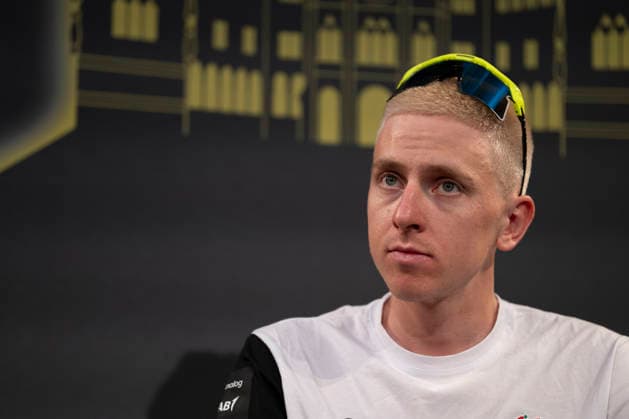 July 2, 2026, Barcelona, Turin, SPAIN: BARCELONA, SPAIN - JULY 04 : ..UAE Team Emirates slovenian rider and world champion Tadej Pogacar during the 113th Tour De France Captain s press conference, PK, Pressekonferenz at Recinte Modernista Barcelona SPAIN - ZUMAm214 0860595965st Copyright: xMatteoxSeccix