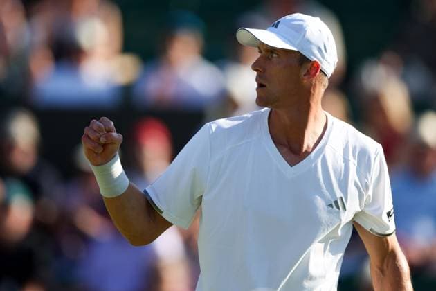 Jan Choinski during his second round match Wimbledon Tennis Championships, Day 4, The All England Lawn Tennis and Croquet Club, London, UK - 02 Jul 2026London The All England Lawn Tennis and United Kingdom  Copyright: xKieranxMcManus Shutterstockx 16970349em