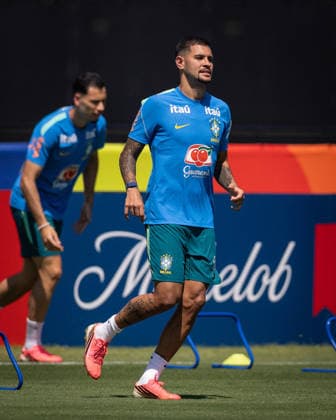Bruno Guimaraes of Brazil training at their New Jersey base the Columbia Park Training Facility in Morristown, NJ, United States. (Photo by Ricardo Nogueira SPP)  Copyright: xRicardoxNogueira SPPx Sportspressphoto_SPR182753