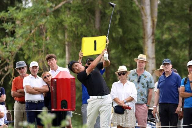 EICHENRIED, GERMANY - JULY 02: KANEKO, Kota (JPN) driving at the Round 1 of the BMW International Open, Eichenried, Germany, DP World TOUR, Round 1 on July 02, 2026 in Eichenried, Germany, BMW International Open, Eichenried, Germany, 02.07.2026 Bavaria Germany Copyright: xPhotographer:xNilsxKoepkex