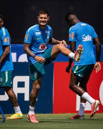Bruno Guimaraes of Brazil training at their New Jersey base the Columbia Park Training Facility in Morristown, NJ, United States. (Photo by Ricardo Nogueira SPP)  Copyright: xRicardoxNogueira SPPx Sportspressphoto_SPR182756