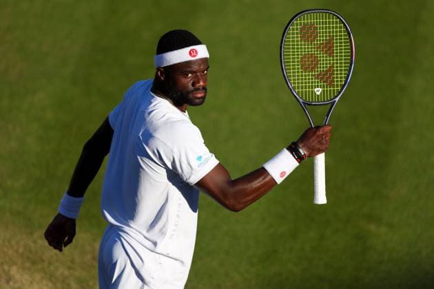 Frances Tiafoe during his second round match Wimbledon Tennis Championships, Day 4, The All England Lawn Tennis and Croquet Club, London, UK - 02 Jul 2026London The All England Lawn Tennis and United Kingdom  Copyright: xKieranxMcManus Shutterstockx 16970349fl