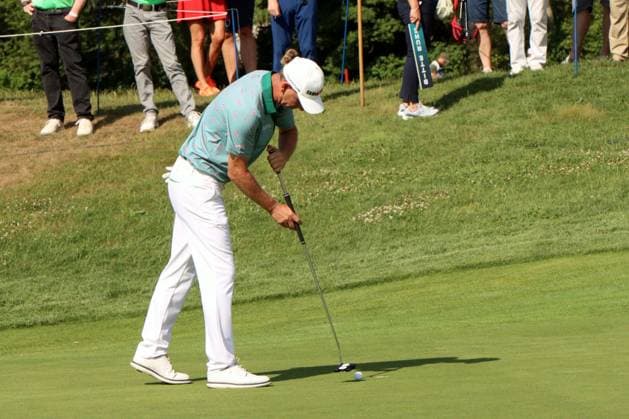 EICHENRIED, GERMANY - JULY 02: SIEM, Marcel (GER) puts at the Round 1 of the BMW International Open, Eichenried, Germany, DP World TOUR, Round 1 on July 02, 2026 in Eichenried, Germany, BMW International Open, Eichenried, Germany, 02.07.2026 Bavaria Germany Copyright: xPhotographer:xNilsxKoepkex