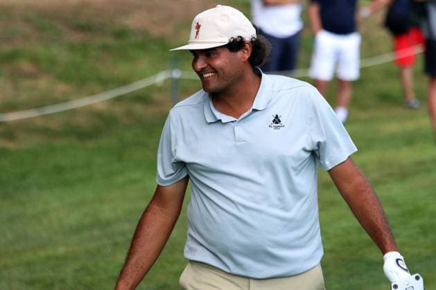 EICHENRIED, GERMANY - JULY 02: CHACARRA, Eugenio (ESP) smiles at the Round 1 of the BMW International Open, Eichenried, Germany, DP World TOUR, Round 1 on July 02, 2026 in Eichenried, Germany, BMW International Open, Eichenried, Germany, 02.07.2026 Bavaria Germany Copyright: xPhotographer:xNilsxKoepkex