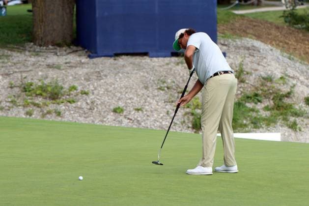 EICHENRIED, GERMANY - JULY 02: CHACARRA, Eugenio (ESP) puts at the Round 1 of the BMW International Open, Eichenried, Germany, DP World TOUR, Round 1 on July 02, 2026 in Eichenried, Germany, BMW International Open, Eichenried, Germany, 02.07.2026 Bavaria Germany Copyright: xPhotographer:xNilsxKoepkex