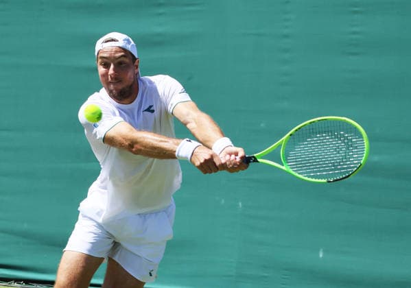 TENNIS - Wimbledon 2026 LONDON,ENGLAND,02.JUL.26 - TENNIS - ATP, Tennis Herren World Tour, Wimbledon, Grand Slam. Image shows Jan-Lennard Struff (GER).  GEPAxpictures xAlanxGrieves