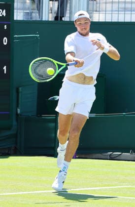 TENNIS - Wimbledon 2026 LONDON,ENGLAND,02.JUL.26 - TENNIS - ATP, Tennis Herren World Tour, Wimbledon, Grand Slam. Image shows Jan-Lennard Struff (GER).  GEPAxpictures xAlanxGrieves