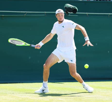 TENNIS - Wimbledon 2026 LONDON,ENGLAND,02.JUL.26 - TENNIS - ATP, Tennis Herren World Tour, Wimbledon, Grand Slam. Image shows Jan-Lennard Struff (GER).  GEPAxpictures xAlanxGrieves