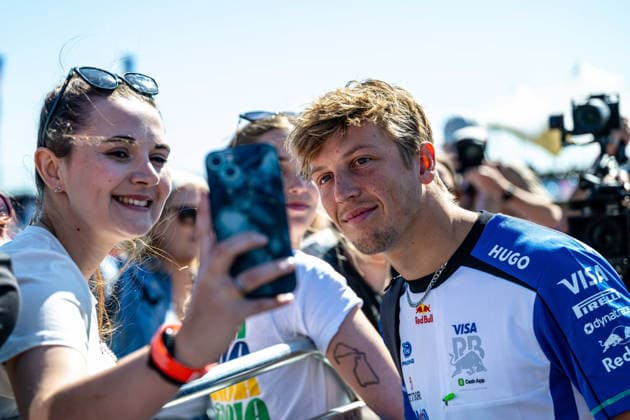 FORMULE 1 : Grand Prix d Angleterre - Silverstone - 02 07 2026 30 Liam Lawson (NZL) Visa Cash App Racing Bulls Formula One Team (ITA) Racing Bulls VCARB 03 RBPT-Ford, during the Formula 1 British Grand Prix, at Silverstone from July 3rd to 5th, 2026 in Great Britain (GB) SILVERSTONEUnited Kingdom  Copyright: xIANxBUNDEYx xMPSxAGENCYx x