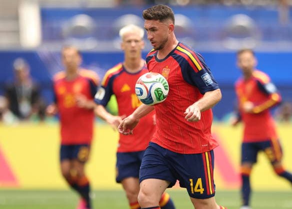 RECORD DATE NOT STATED FIFA World Cup, WM, Weltmeisterschaft, Fussball 2026 - Round of 32 - Spain vs Austria Aymeric Laporte of Spain in action during the FIFA World Cup 2026 Round of 32 match Spain against Austria, in Los Angeles, USA, 02 July 2026. INGLEWOOD United States  Copyright: xCHRISTOPHERxTORRESx
