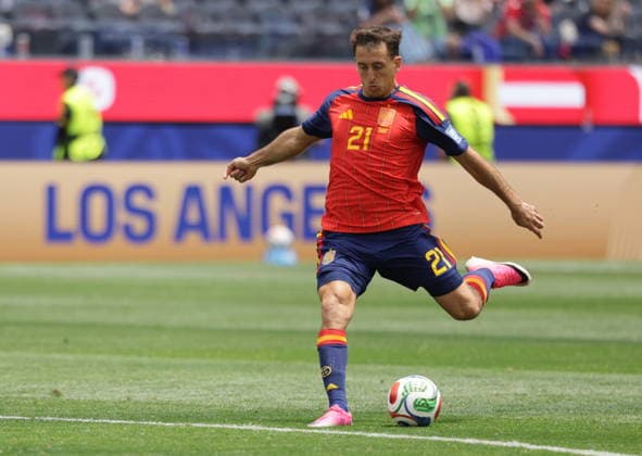 RECORD DATE NOT STATED FIFA World Cup, WM, Weltmeisterschaft, Fussball 2026 - Round of 32 - Spain vs Austria Mikel Oyarzabal of Spain in action during the FIFA World Cup 2026 Round of 32 match Spain against Austria, in Los Angeles, USA, 02 July 2026. INGLEWOOD United States  Copyright: xCHRISTOPHERxTORRESx