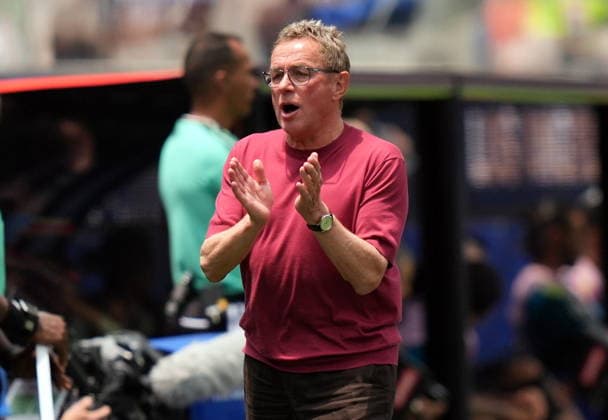 FIFA World Cup, WM, Weltmeisterschaft, Fussball 2026 - Round of 32 - Spain vs Austria Austria s head coach Ralf Rangnick reacts during the FIFA World Cup 2026 Round of 32 match Spain against Austria, in Los Angeles, USA, 02 July 2026. INGLEWOOD United States  Copyright: xSCOTTxSTRAZZANTEx