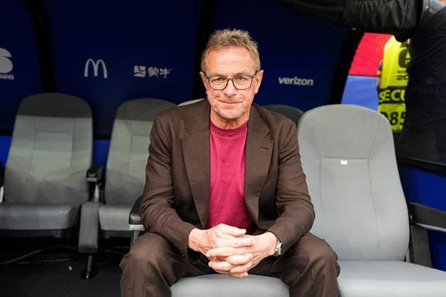 Austria head coach Ralf Rangnick in the technical area before kick-off Spain v Austria, 2026 FIFA World Cup, WM, Weltmeisterschaft, Fussball ROund of 32, Football, Los Angeles Stadium, California, USA - 02 Jul 2026Los Angeles Los Angeles Stadium California (CA) United States of America  Copyright: xIsmaelxAdnan Shutterstockx 16974404ag