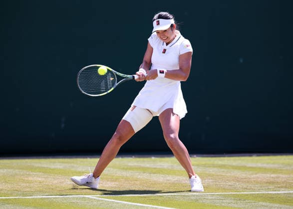 Alexandra Eala (PHI), Damen Einzel, Ladies Singles Tennis - Wimbledon 2026 - Grand Slam ITF ATP, Tennis Herren WTA, Tennis Damen - AELTC - London - - Great Britain - 2 July 2026. *** Alexandra Eala PHI, Women s Singles, Wimbledon 2026 Grand Slam ITF ATP WTA AELTC London, Great Britain, July 2, 2026 Copyright: xJuergenxHasenkopfx
