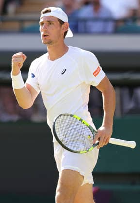 Valentin Royer, FRA, during second round of 2026 All England Lawn Tennis Championships at Wimbledon, mens singles, London, 02 07 2026; - *** Valentin Royer (FRA) during the second round of the 2026 All England Lawn Tennis Championships at Wimbledon, men s singles, London, July 2, 2026 