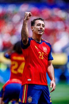 Spain vs Austria - FIFA World Cup, WM, Weltmeisterschaft, Fussball 2026 - 02 07 2026 Mikel Oyarzabal of Spain celebrates his goal during the FIFA World Cup 2026 round of 32 match between Spain and Austria at Los Angeles Stadium on July 2, 2026 in Inglewood, California, Estados Unidos Inglewood Estados Unidos Copyright: xPGSxPhotoxAgencyx