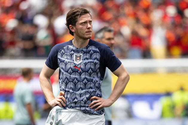 SOCCER - FIFA World Cup, WM, Weltmeisterschaft, Fussball 2026 INGLEWOOD,CALIFORNIA,USA,02.JUL.26 - SOCCER - FIFA World Cup, round of 32, Spain vs Austria. Image shows the disappointment of Michael Gregoritsch (AUT).  GEPAxpictures xArminxRauthner