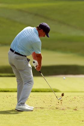 U.S. Senior Open Championship COLUMBUS, OHIO - JULY 2: Jason Caron of New York hits from the 17th tee during the first round of the 46th U.S. Senior Open Championship 2026 at Scioto Country Club in Columbus, Ohio USA, July 2, 2026. Columbus Ohio United States  Copyright: xAmyxLemusx originalFilename:lemus-ussenior260702_npddV.jpg