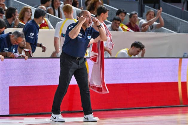July 2, 2026, Madrid, Madrid, Spain: CHUS MATEO, head coach of Spanish national team, Nationalteam during the SPAIN vs. DENMARK 2025-26 World Cup Qualifier friendly basketball game for QAT 27, held at the Caja Magica on July 2, 2026, in Madrid, Spain. SPAIN 109 Vs. DENMARK 81 2025-26 World Cup Qualifier Friendly Basketball Game For QAT 27 (07.02.26)  - ZUMAc312 20260702_zsp_c312_054 Copyright: xOscarxManuelxSanchezx