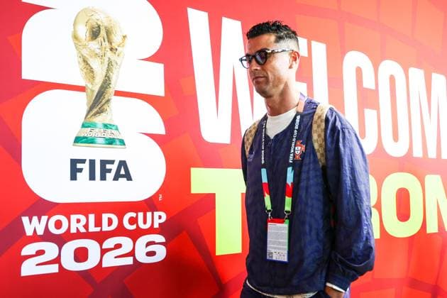 RECORD DATE NOT STATED FIFA World Cup, WM, Weltmeisterschaft, Fussball 2026 - Round of 32 - Portugal v Croatia Cristiano Ronaldo player of Portugal arrives for the match the FIFA World Cup 2026 Round of 32 match between Portugal and Croatia, at the Toronto Stadium, in Toronto, Canada, on Thursday, July 02, 2026.(Foto: William Volcov Brazil Photo Press IMAGO) Sports Toronto CA Canada Copyright: xWILLIAMxVOLCOVx