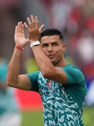 Portugal v Croatia - FIFA World Cup, WM, Weltmeisterschaft, Fussball 2026 - Round of 32 TORONTO, CANADA - JULY 2: Cristiano Ronaldo (7) of Portugal greets the fans prior the 2026 FIFA World Cup Round of 32 match between Portugal and Croatia at Toronto Stadium (BMO Field) in Toronto, Ontario, Canada on July 2, 2026. Mert Alper Dervis Anadolu Ontario Canada. Editorial use only. Please get in touch for any other usage.  Copyright: x2026xAnadoluxMertxAlperxDervisx