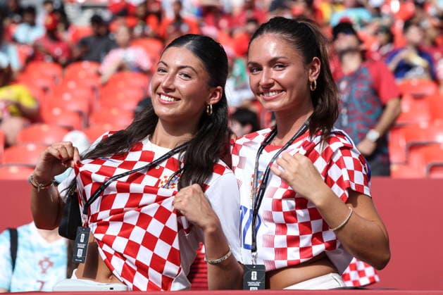 FIFA World Cup, WM, Weltmeisterschaft, Fussball 2026 - Portugal vs Croatia Croatia supporters cheer ahead of the FIFA World Cup 2026 round of 32 soccer match between Portugal and Croatia at BMO Field in Toronto, Canada, 02 July 2026. TORONTO Canada  Copyright: xMIGUELxA.xLOPESx