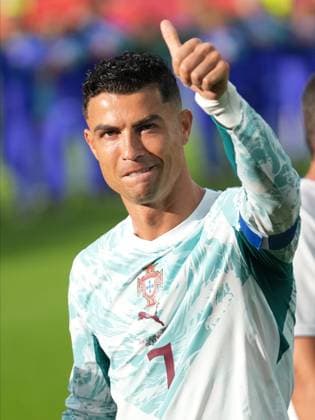 Portugal v Croatia - FIFA World Cup, WM, Weltmeisterschaft, Fussball 2026 - Round of 32 TORONTO, CANADA - JULY 02: Cristiano Ronaldo of Portugal gestures prior the 2026 FIFA World Cup First Stage Group I match between Portugal and Croatia at Toronto Stadium (BMO Field) in Toronto, Ontario, Canada on July 02, 2026. Mert Alper Dervis Anadolu Ontario Canada. Editorial use only. Please get in touch for any other usage.  Copyright: x2026xAnadoluxMertxAlperxDervisx