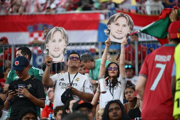Toronto, July 26, 2026. BMO Field, 2026 FIFA World Cup, WM, Weltmeisterschaft, Fussball Portugal vs. Croatia, World Cup Round of 32 knockout match. Pictured: fans. Photo: Boris Kovaèev CROPIX Copyright: xxBorisxKovacevx bk_portugal_hrvatska26-020726