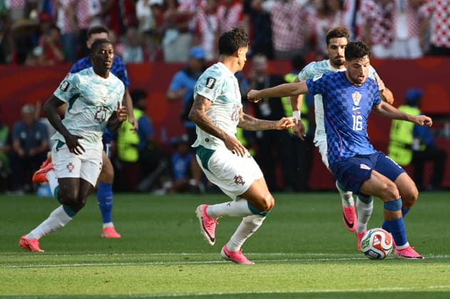 Toronto, July 26, 2026. BMO Field, 2026 FIFA World Cup, WM, Weltmeisterschaft, Fussball Portugal vs. Croatia, World Cup Round of 32 knockout match. In the photo: Martin Baturina. Photo: Boris Kovaèev CROPIX Copyright: xxBorisxKovacevx bk_portugal_hrvatska29-020726