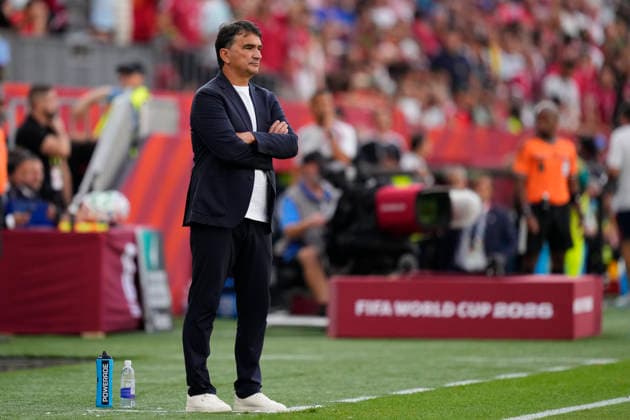 Portugal v Croatia: Round Of 32 - FIFA World Cup, WM, Weltmeisterschaft, Fussball 2026 Zlatko Dalic, head coach of Croatia, looks on during the FIFA World Cup 2026 Round Of 32 match between Portugal and Croatia at Toronto Stadium on July 02, 2026 in Toronto, Ontario. Toronto ON Canada  Copyright: xJosexBretonx originalFilename:bretonhernandez-portugal260702_nprTN.jpg