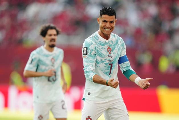 July 2, 2026, Toronto, On, CANADA: Portugal s Cristiano Ronaldo (7) reacts after a missed opportunity against Croatia during the first half of a World Cup round of 32 soccer match, in Toronto on Thursday, July 2, 2026. Canada News - July 2, 2026  - ZUMAc35_ 20260702_zaf_c35_097 Copyright: xNathanxDenettex