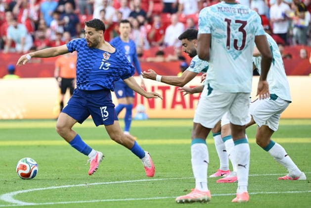 Toronto, July 26, 2026. BMO Field, 2026 FIFA World Cup, WM, Weltmeisterschaft, Fussball Portugal vs. Croatia, World Cup Round of 32 knockout match. Pictured: Nikola Vlasic. Photo: Boris Kovaèev CROPIX Copyright: xxBorisxKovacevx bk_portugal_hrvatska44-020726