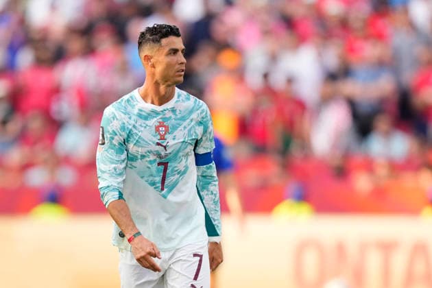 July 2, 2026, Toronto, Ontario, Canada: Cristiano Ronaldo of Portugal looks on during the FIFA World Cup, WM, Weltmeisterschaft, Fussball 2026 Round Of 32 match between Portugal and Croatia at Toronto Stadium on July 02, 2026 in Toronto, Ontario. Portugal V Croatia: Round Of 32 - FIFA World Cup 2026  - ZUMAa181 20260702_zaa_a181_092 Copyright: xJosexBretonx