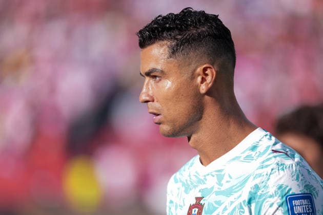 Cristiano Ronaldo of Portugal looks on during a FIFA Men’s World Cup 2026 round of 32 football match between Portugal and Croatia at Toronto Stadium, in Toronto July 02th 2026 (Photo by Alexandra Fechete SPP)  Copyright: xAlexandraxFechete SPPx Sportspressphoto_SPR183009