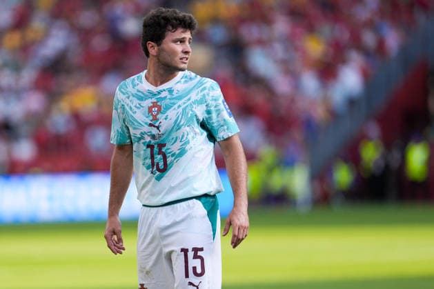 Joao Neves of Portugal looks on during a FIFA Men’s World Cup 2026 round of 32 football match between Portugal and Croatia at Toronto Stadium, in Toronto July 02th 2026 (Photo by Alexandra Fechete SPP)  Copyright: xAlexandraxFechete SPPx Sportspressphoto_SPR183012