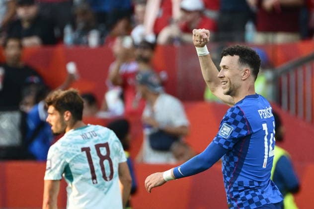 Toronto, July 26, 2026. BMO Field, 2026 FIFA World Cup, WM, Weltmeisterschaft, Fussball Portugal vs. Croatia, World Cup Round of 32 knockout match. In the photo: Ivan Perisic. Photo: Boris Kovaèev CROPIX Copyright: xxBorisxKovacevx bk_portugal_hrvatska49-020726