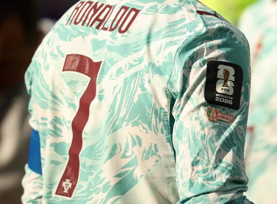 (260703) -- TORONTO, July 3, 2026 -- Cristiano Ronaldo of Portugal is seen before the round of 32 match between Portugal and Croatia at the 2026 FIFA World Cup, WM, Weltmeisterschaft, Fussball at Toronto Stadium in Toronto, Canada, July 2, 2026. (Photo by Xinhua) (SP)CANADA-TORONTO-FOOTBALL-FIFA WORLD CUP-ROUND OF 32-POR VS CRO ZouxZheng 