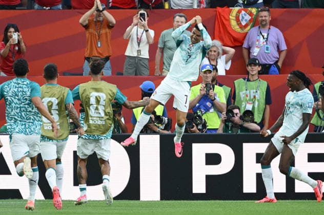 Toronto, July 26, 2026. BMO Field, 2026 FIFA World Cup, WM, Weltmeisterschaft, Fussball Portugal vs. Croatia, World Cup Round of 32 knockout match. In the photo: Cristiano Ronaldo. Photo: Boris Kovaèev CROPIX Copyright: xxBorisxKovacevx bk_portugal_hrvatska59-020726