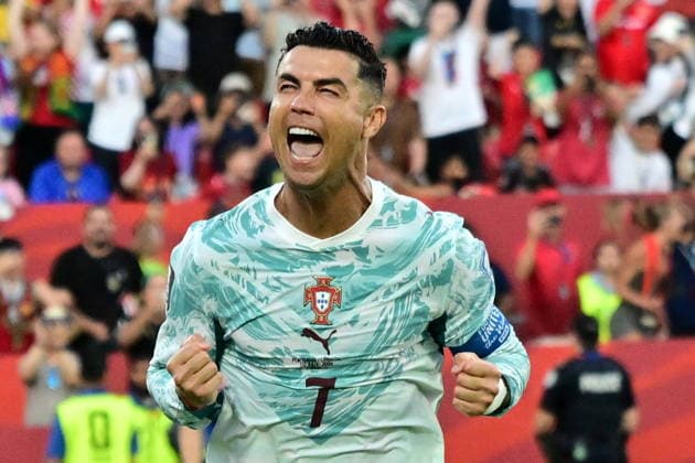 FIFA World Cup, WM, Weltmeisterschaft, Fussball 2026 - Round of 32 - Portugal vs Croatia Cristiano Ronaldo of Portugal celerbates after scoring the 1-1 goal during the FIFA World Cup 2026 Round of 32 match Portugal against Croatia, in Toronto, Canada, 02 July 2026. TORONTO Canada  Copyright: xEDUARDOxLIMAx