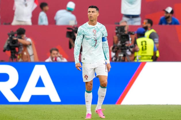 Portugal v Croatia: Round Of 32 - FIFA World Cup, WM, Weltmeisterschaft, Fussball 2026 Cristiano Ronaldo of Portugal reacts during the FIFA World Cup 2026 Round Of 32 match between Portugal and Croatia at Toronto Stadium on July 02, 2026 in Toronto, Ontario. Toronto ON Canada  Copyright: xJosexBretonx originalFilename:bretonhernandez-portugal260702_npHFl.jpg