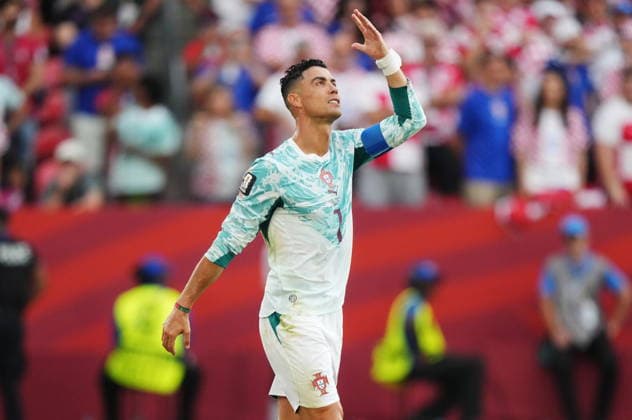 July 2, 2026, Toronto, On, CANADA: Portugal s Cristiano Ronaldo (7) reacts to a missed call during the first half of a World Cup round of 32 soccer match against Croatia, in Toronto on Thursday, July 2, 2026. Canada News - July 2, 2026  - ZUMAc35_ 20260702_zaf_c35_123 Copyright: xNathanxDenettex