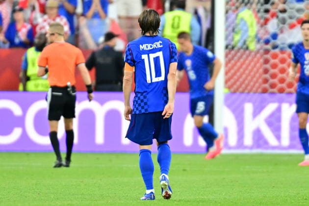 FIFA World Cup, WM, Weltmeisterschaft, Fussball 2026 - Round of 32 - Portugal vs Croatia Luka Modric of Croatia looks on during the FIFA World Cup 2026 Round of 32 match Portugal against Croatia, in Toronto, Canada, 02 July 2026. TORONTO Canada  Copyright: xEDUARDOxLIMAx