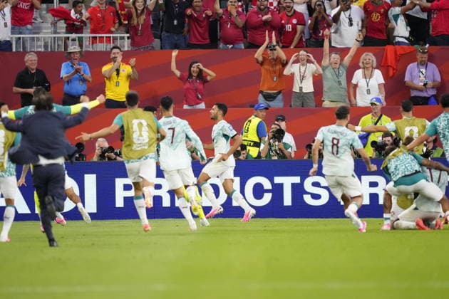 Portugal v Croatia - FIFA World Cup, WM, Weltmeisterschaft, Fussball 2026 - Round of 32 TORONTO, CANADA - JULY 02: Goncalo Ramos of Portugal celebrates after scoring his team s second goal during the 2026 FIFA World Cup Round of 32 match between Portugal and Croatia at Toronto Stadium (BMO Field) in Toronto, Ontario, Canada on July 02, 2026. Jose Hernandez Anadolu Ontario Canada. Editorial use only. Please get in touch for any other usage.  Copyright: x2026xAnadoluxJosexHernandezx