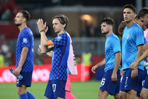 Toronto, July 26, 2026. BMO Field, 2026 FIFA World Cup, WM, Weltmeisterschaft, Fussball Portugal vs. Croatia, World Cup Round of 32 knockout match. In the photo: Luka Modric. Photo: Boris Kovacev CROPIX Copyright: xxBorisxKovacevx bk_portugal_hrvatska83-020726