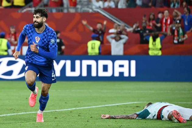 Toronto, July 26, 2026. BMO Field, 2026 FIFA World Cup, WM, Weltmeisterschaft, Fussball Portugal vs. Croatia, World Cup Round of 32 knockout match. In the photo: Josko Gvardiol. Photo: Boris Kovacev CROPIX Copyright: xxBorisxKovacevx bk_portugal_hrvatska100-020726