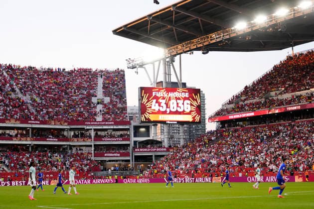 Portugal v Croatia: Round Of 32 - FIFA World Cup, WM, Weltmeisterschaft, Fussball 2026 General view inside the stadium during the FIFA World Cup 2026 Round Of 32 match between Portugal and Croatia at Toronto Stadium on July 02, 2026 in Toronto, Ontario. Toronto ON Canada  Copyright: xJosexBretonx originalFilename:bretonhernandez-portugal260702_np8yX.jpg