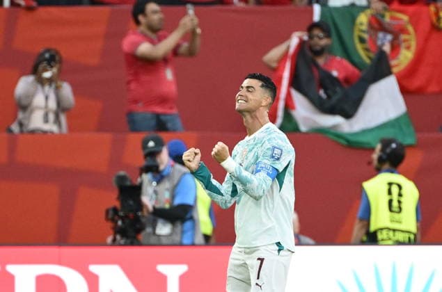 Toronto, July 26, 2026. BMO Field, 2026 FIFA World Cup, WM, Weltmeisterschaft, Fussball Portugal vs. Croatia, World Cup Round of 32 knockout match. In the photo: Cristiano Ronaldo. Photo: Boris Kovaèev CROPIX Copyright: xxBorisxKovacevx bk_portugal_hrvatska54-020726