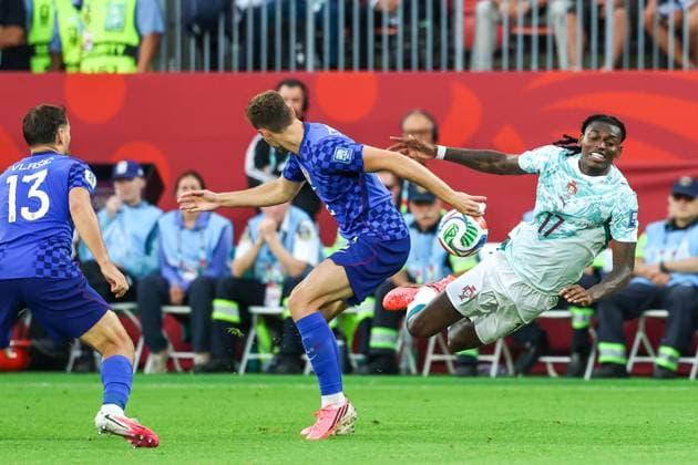 RECORD DATE NOT STATED FIFA World Cup, WM, Weltmeisterschaft, Fussball 2026 - round of 32 - portugal v croatia rafael leao player of portugal during the fifa world cup 2026 round of 32 match between portugal and croatia, at the toronto stadium, in toronto, canada, on thursday, july 02, 2026.(Foto: William Volcov Brazil Photo Press IMAGO) Sports toronto CA canada Copyright: xWILLIAMxVOLCOVx