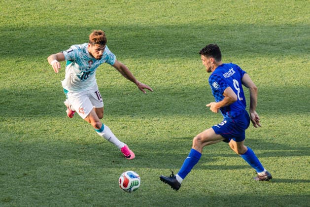 Mateo Kovacic of Croatia controls the ball during the FIFA World Cup, WM, Weltmeisterschaft, Fussball Round of 32 game between Portugal and Croatia at Toronto Stadium on July 2, 2026 in Toronto, Ontario, Canada  Copyright: xCurtisxWongx xSPPx Sportspressphoto_SPR183435